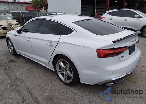 2021 Audi A5 Sportback Premium Plus 45 Tfsi Quattro S Tronic from USA, damaged, VIN WAUFACF51MA054853